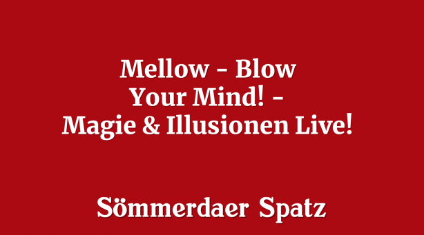 Mellow - Blow Your Mind! - Magie & Illusionen Live!